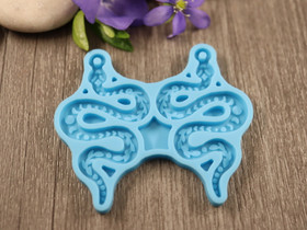 Silikonimuotti käärme, 51x60x4mm, 1kpl