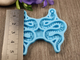 Silikonimuotti käärme, 51x60x4mm, 1kpl