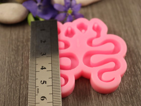 Silikonimuotti käärme, 55x65x9mm, 1kpl