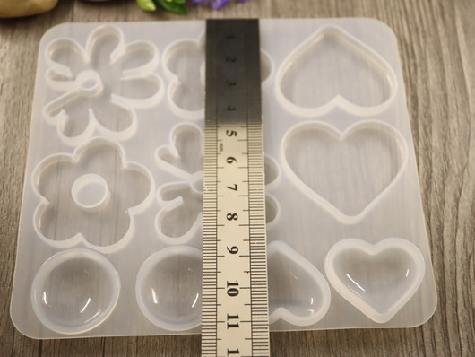 Silikonimuotti kuviot, 113x128x5mm, 1kpl