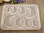 Silikonimuotti kuu, 81x108x5mm, 1kpl