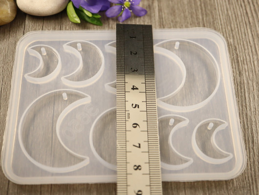Silikonimuotti kuu, 81x108x5mm, 1kpl