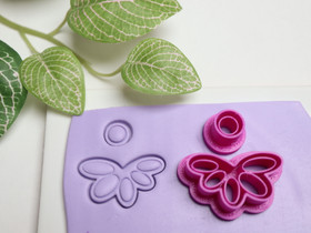 Muottisetti kukka, 20mm/30mm/40mm, 1setti