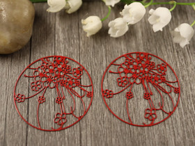 Kukkariipus, 30mm, punainen, 1kpl