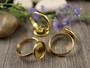 Sormuspohja 18mm,  12mm kapussille, 18K/kulta/PVD/ rst, 1kpl