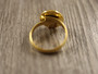 Sormuspohja 18mm,  12mm kapussille, 18K/kulta/PVD/ rst, 1kpl