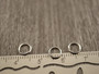 Välirengas, 6x0,7mm, avattava, rst/ kirkashopea, 10kpl