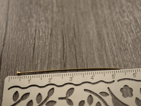 Korupiikki pallopää, 50x0.8mm, 18K kulta, 50kpl