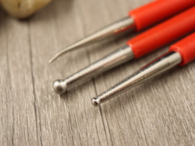 Muotoilutyökalusetti, 16cm, punainen, 1setti