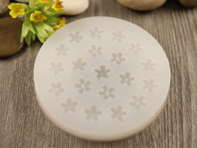 Silikonimuotti kukat, 76mm, kirkas, 1kpl