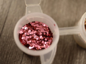 Glitternisti eko glitterlajitelma 5, n.5g/15ml, 5 sävyä, 1kpl