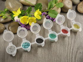 Glitternisti eko glitterlajitelma 2, n.6g/18ml, 6 sävyä, 1kpl