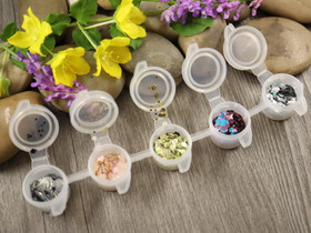 Glitternisti eko glitterlajitelma 3, n.3-4g/15ml, 5 sävyä, 1kpl