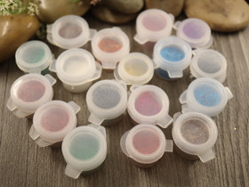 Mysteeriglitternapit, n. 5-10g, 5 erilaista, 1setti