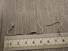 Korvakorukoukku 20.5x20mm, rst, 10paria