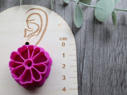 Muotti kukka, 20mm/30mm/40mm, 1kpl