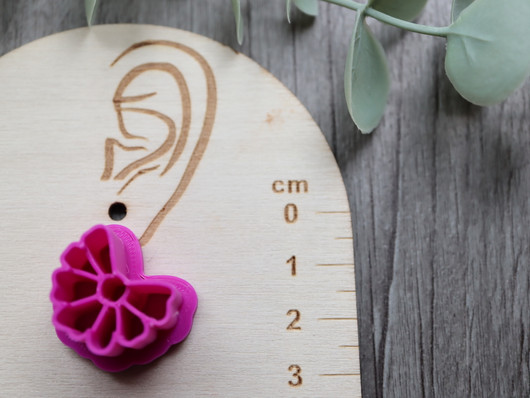 Muotti kukka, 20mm/30mm/40mm, 1kpl