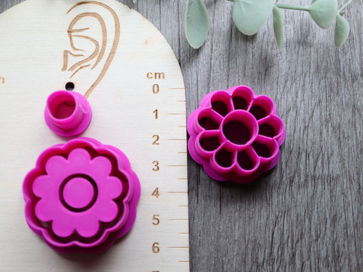 Muottisetti kukka, 25mm/35mm, 1setti