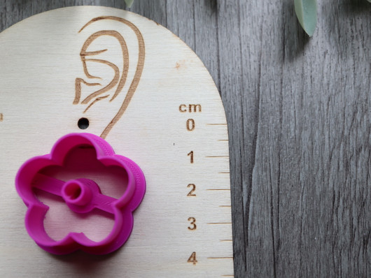 Muotti kukka, 20mm/25mm/30mm, 1kpl