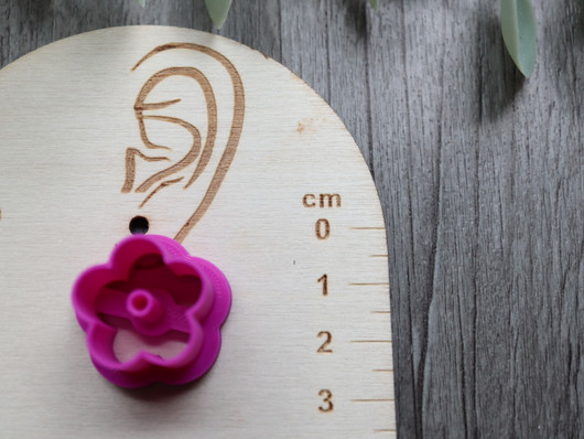 Muotti kukka, 20mm/25mm/30mm, 1kpl