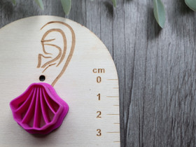 Muotti simpukka, 25mm/30mm/35mm, 1kpl