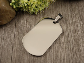 Ovaaliriipus, 40x24mm, rst, 1kpl