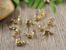 Solmusuoja 4x8mm, 18K /kulta/ rst, 10kpl