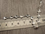 Sydänketju, 10x5x2mm, rst, 10m