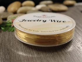 Kuparilanka, 0.5mm, 18K/ kulta, 80m
