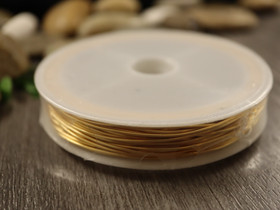 Kuparilanka, 1mm, 18K/ kulta, 10m