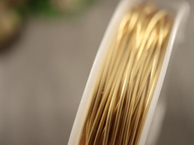 Kuparilanka, 1mm, 18K/ kulta, 10m