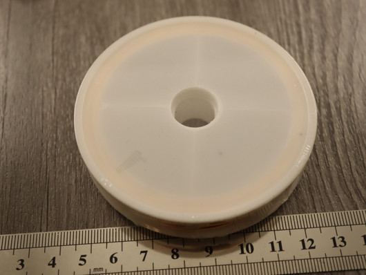 Kuparilanka, 1mm, 18K/ kulta, 10m
