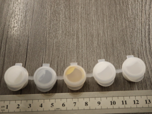 Cernit gel-lajitelma, 10ml, 5 sävyä, 1kpl