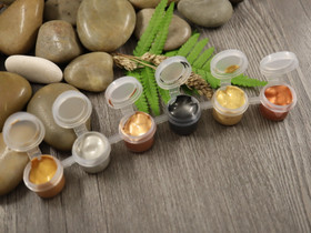 Amsterdam akryylimaalilajitelma, 12ml, metallic, 1kpl, POSTIPAKETTI TOIMITUS