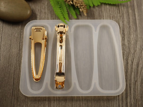 Silikonimuotti pinni/ klipsi,  98x80x4.5mm, 1kpl