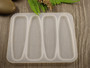 Silikonimuotti pinni/ klipsi,  98x80x4.5mm, 1kpl