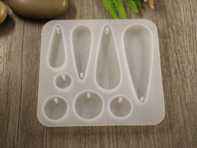 Silikonimuotti kuviot, 69.5x75x6mm, 1kpl