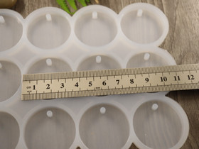 Silikonimuotti ympyrä, 122x153x8mm, 1kpl