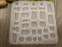 Silikonimuotti korunosat, 133x130x7mm, 1kpl