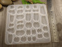 Silikonimuotti korunosat, 133x130x7mm, 1kpl