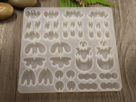 Silikonimuotti korunosat, 124x121x7mm, 1kpl