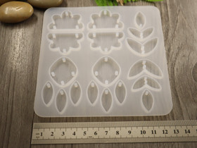 Silikonimuotti korunosat, 130x130x4.5mm, 1kpl