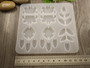 Silikonimuotti korunosat, 130x130x4.5mm, 1kpl
