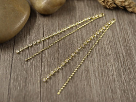 Strassiketjuriipus, 70x3.5mm, kulta, 1kpl