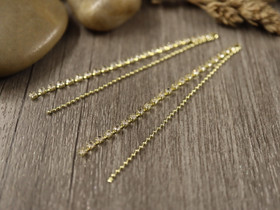 Strassiketjuriipus, 70x3.5mm, kulta, 1kpl