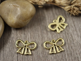 Rusettiriipus, 11x16mm, kulta, 1kpl