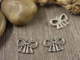 Rusettiriipus, 11x16mm, kromi, 1kpl