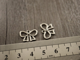 Rusettiriipus, 11x16mm, kromi, 1kpl