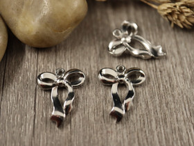 Rusettiriipus, 19x15x3mm, rst, 1kpl