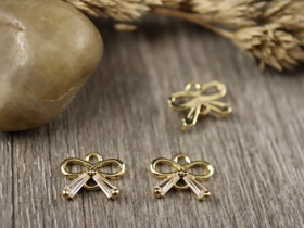 Rusettiriipus, 8.5x10.5mm, 14K/ kulta, 1kpl